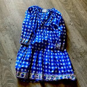 SZ BLOCKPRINT BEACH COVERUP